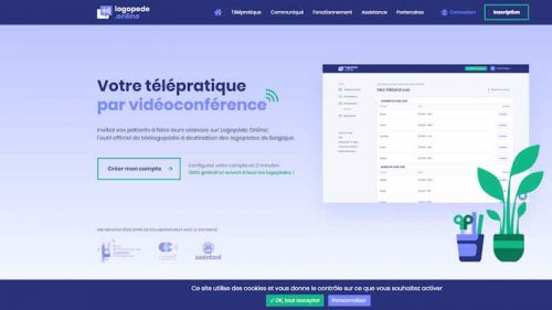 Consultations par télélogopédie